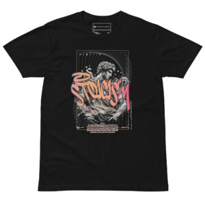 camiseta premium estampada